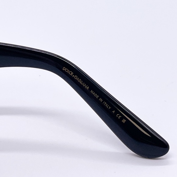 NEW DOLCE&GABBANA DG4435 501/87 WOMEN SUNGLASSES D&G DG 4435 BLACK EYEWEAR - Picture 10 of 11